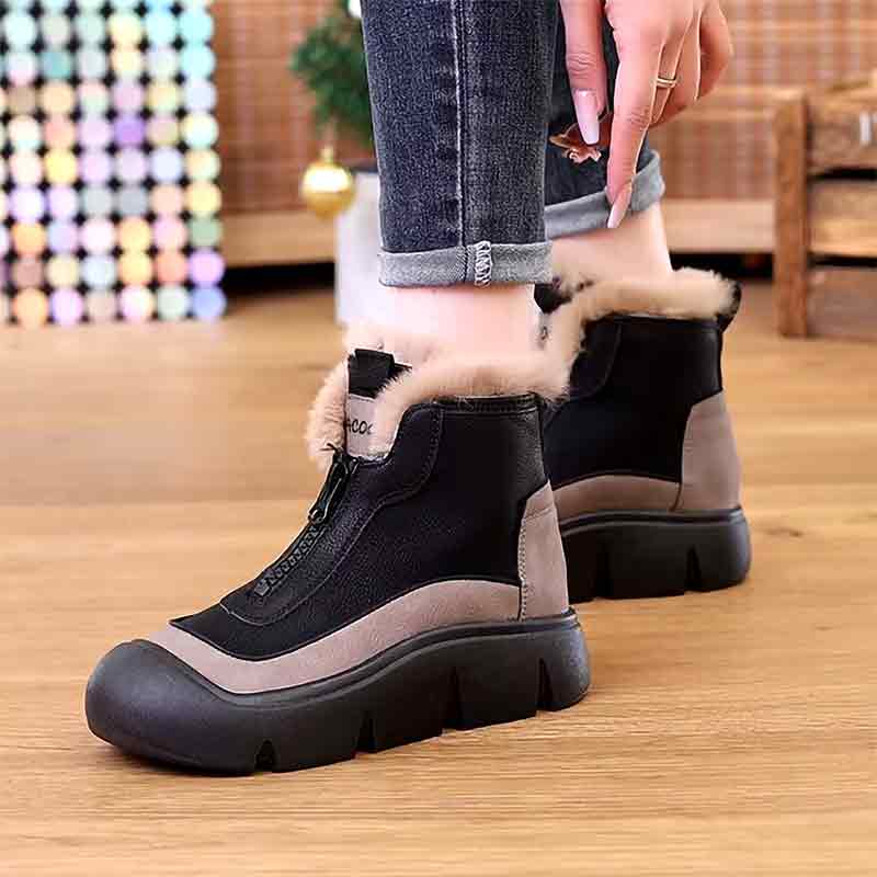 Bottes Orthopédiques d'Hiver Amortissantes - Réhaussantes Imperméables