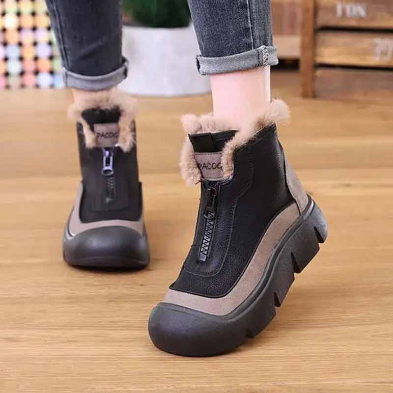 Bottes Orthopédiques d'Hiver Amortissantes - Réhaussantes Imperméables