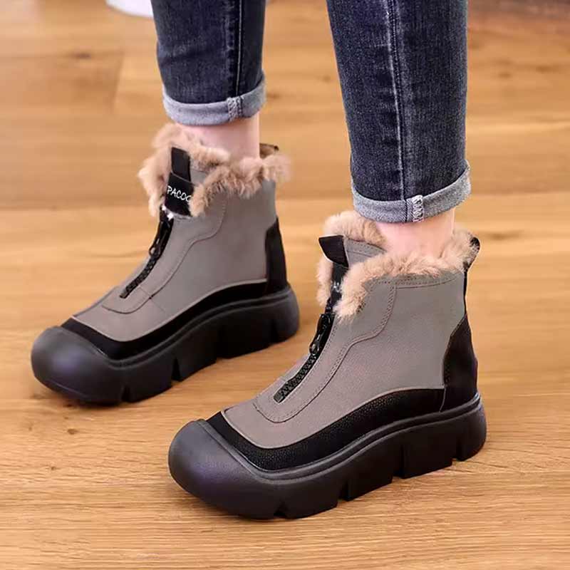 Bottes Orthopédiques d'Hiver Amortissantes - Réhaussantes Imperméables
