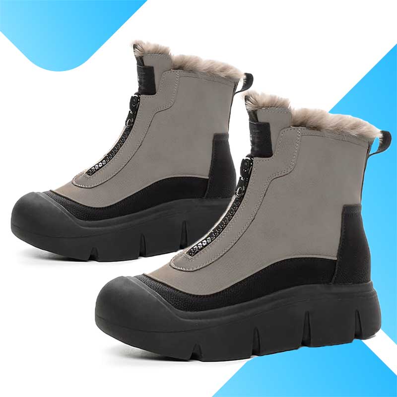 Bottes Orthopédiques d'Hiver Amortissantes - Réhaussantes Imperméables