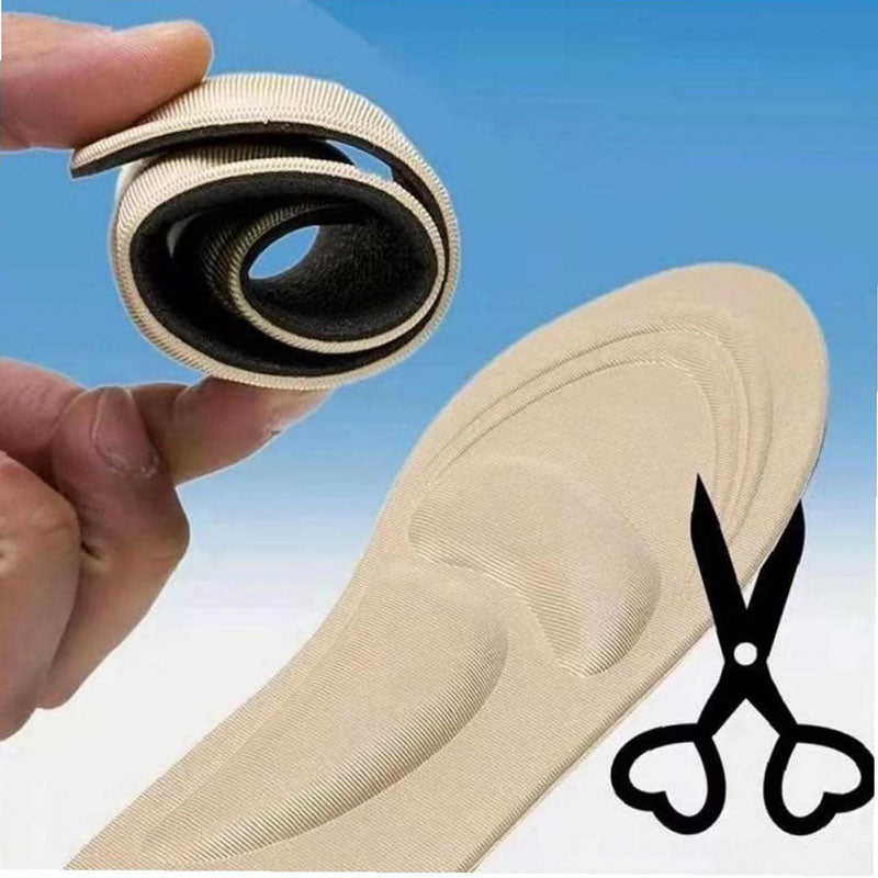 Semelles Anti douleurs 4D à mémoire de Forme - Confort très longue durée