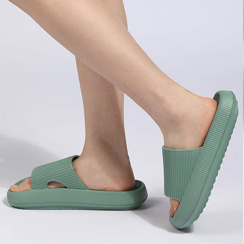 Claquettes Anti-douleurs Femme Homme - Pantoufles à Mémoire de Forme