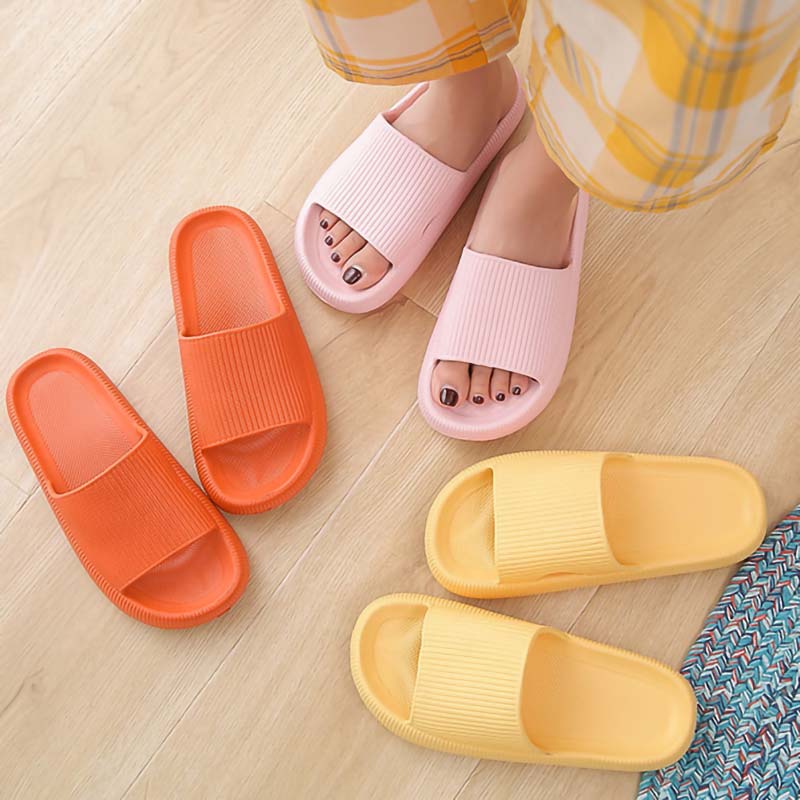 Claquettes Anti-douleurs Femme Homme - Pantoufles à Mémoire de Forme