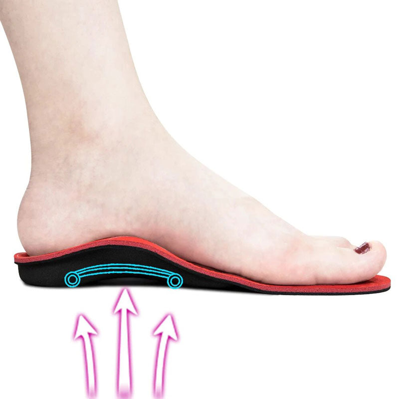 Semelles pour Pieds plats - Soutien de la voûte plantaire