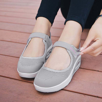 Chaussures à Scratch Relaxant le Pied et le Talon - Mary Janes