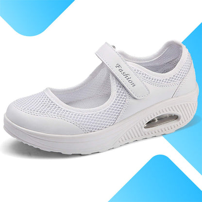 Chaussures à Scratch Relaxant le Pied et le Talon - Mary Janes