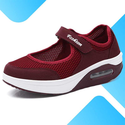 Chaussures à Scratch Relaxant le Pied et le Talon - Mary Janes