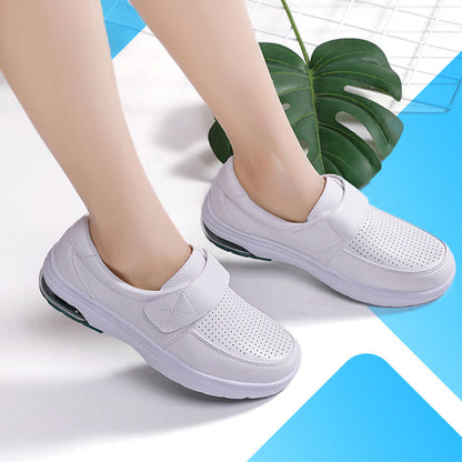 Baskets à scratch Femme aux Pieds sensibles Orthopédiques