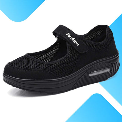 Chaussures à Scratch Relaxant le Pied et le Talon - Mary Janes